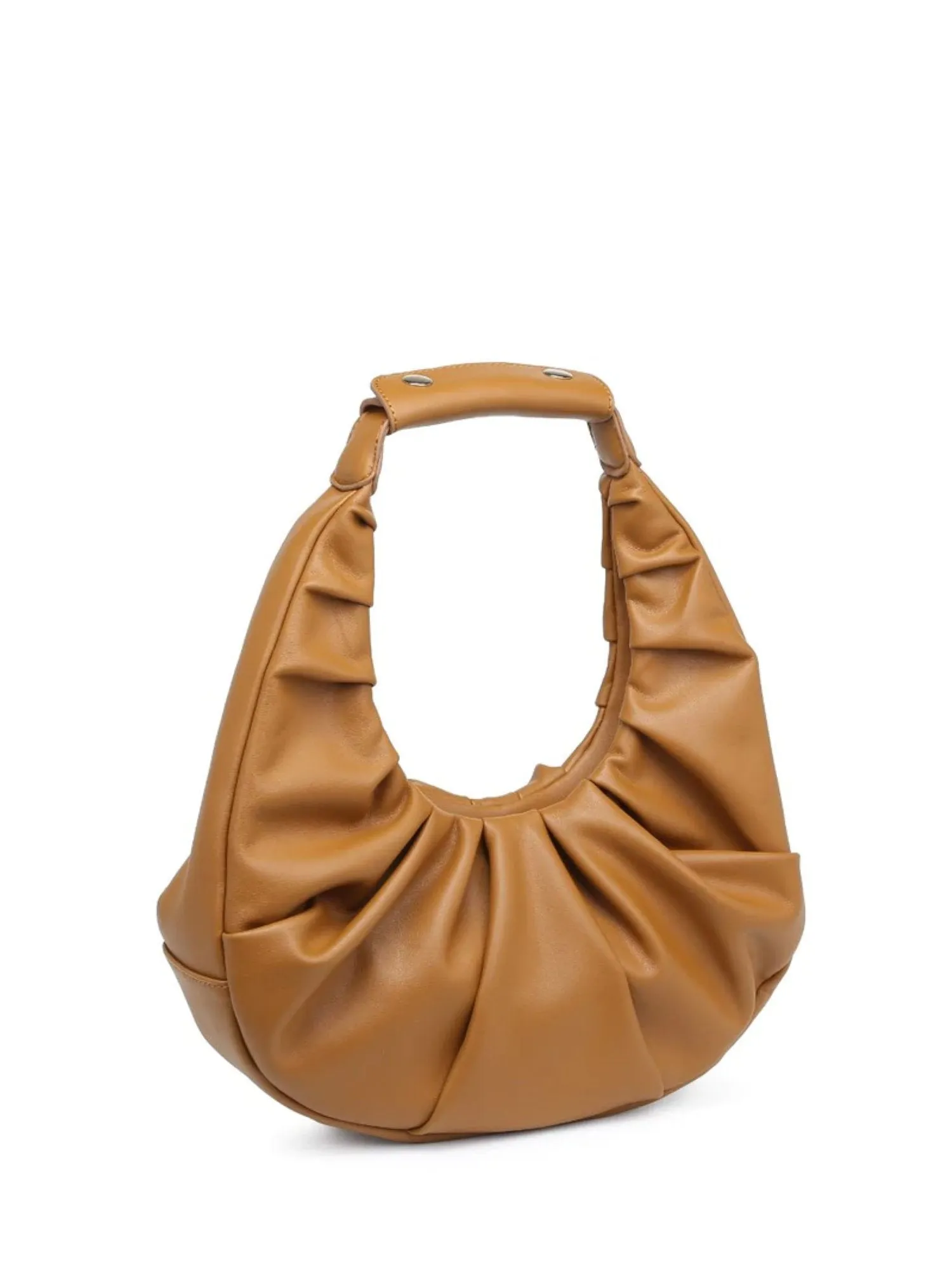 Urban Expressions Ruched Crescent Handbag - Brands We Love