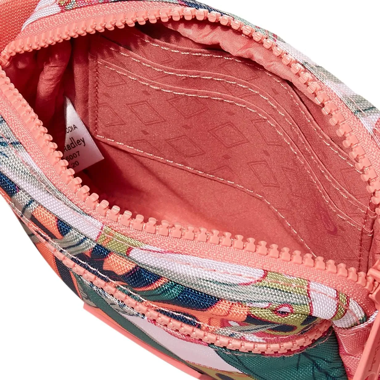 Vera Bradley Women's Recycled Lighten Up Reactive Convertible Belt Sling Crossbody Bag