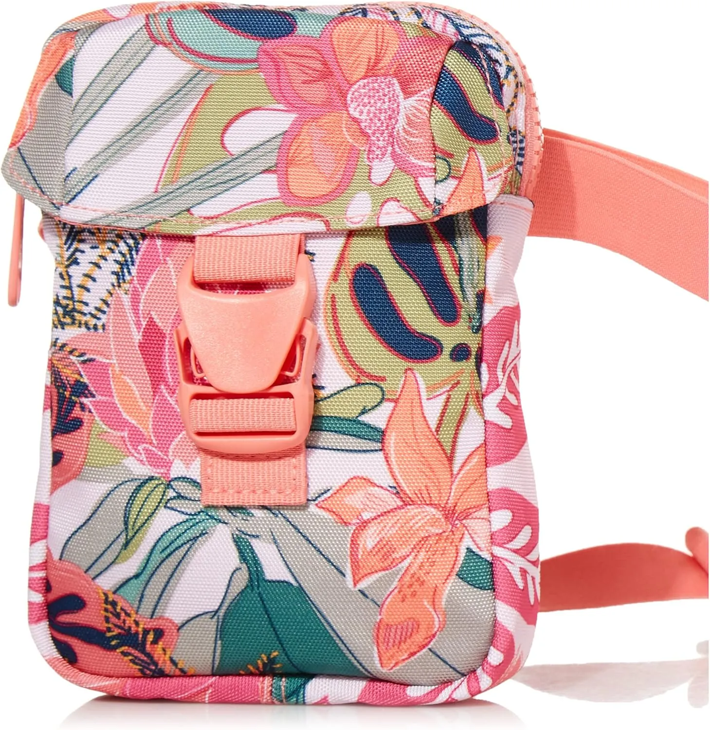 Vera Bradley Women's Recycled Lighten Up Reactive Convertible Belt Sling Crossbody Bag