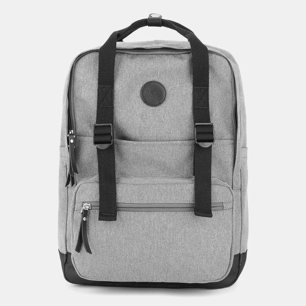 Waterproof Canvas Backpack Bag with Side Pockets