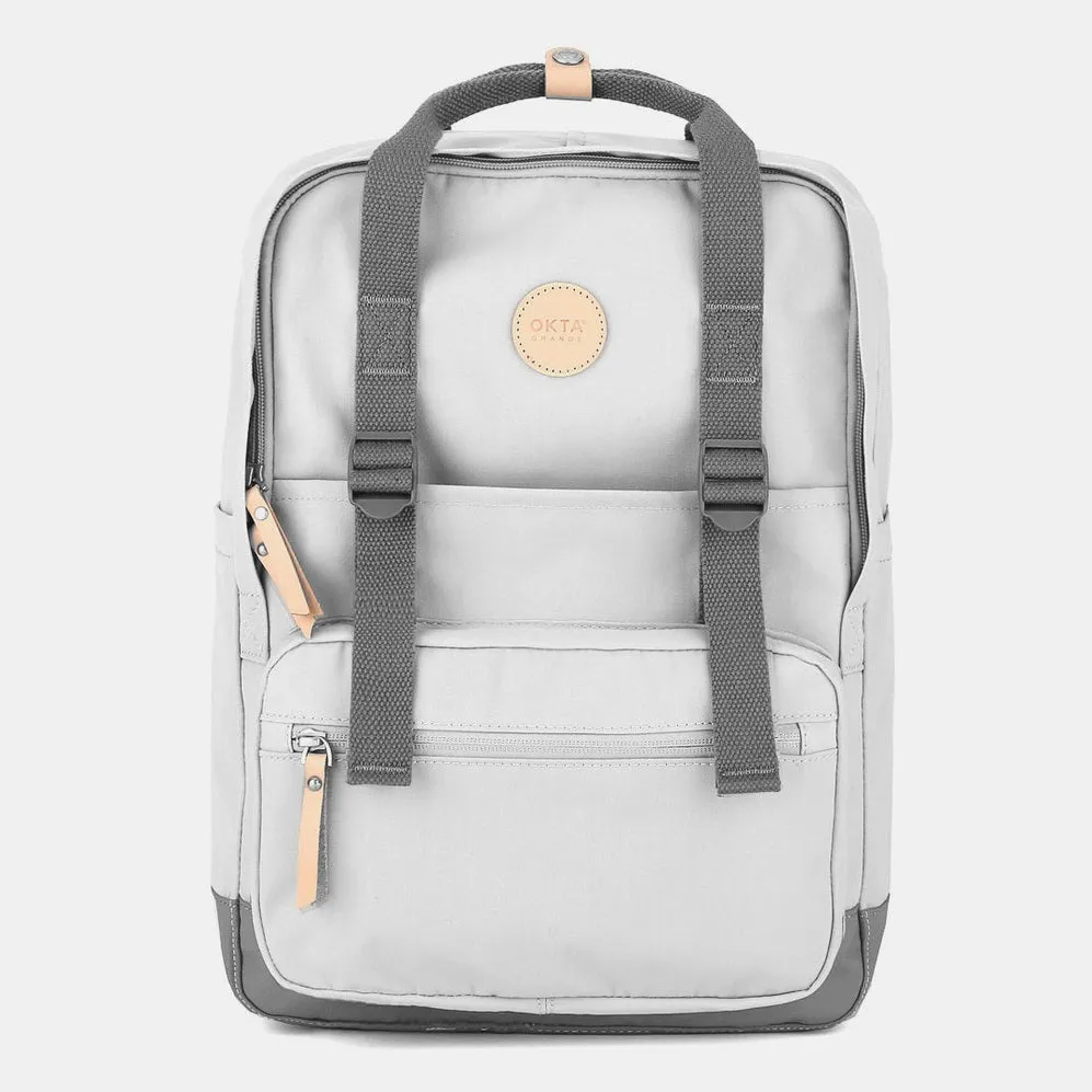 Waterproof Canvas Backpack Bag with Side Pockets