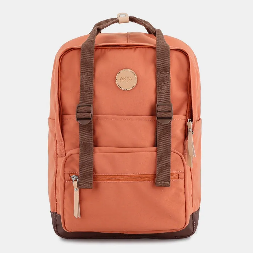 Waterproof Canvas Backpack Bag with Side Pockets