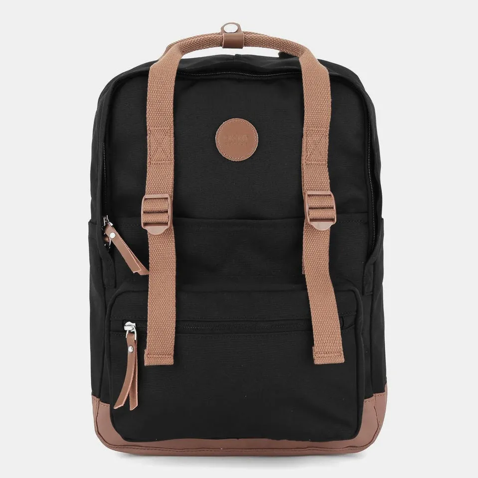 Waterproof Canvas Backpack Bag with Side Pockets