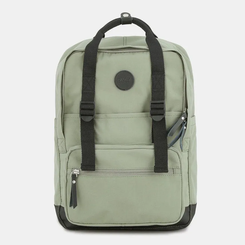 Waterproof Canvas Backpack Bag with Side Pockets