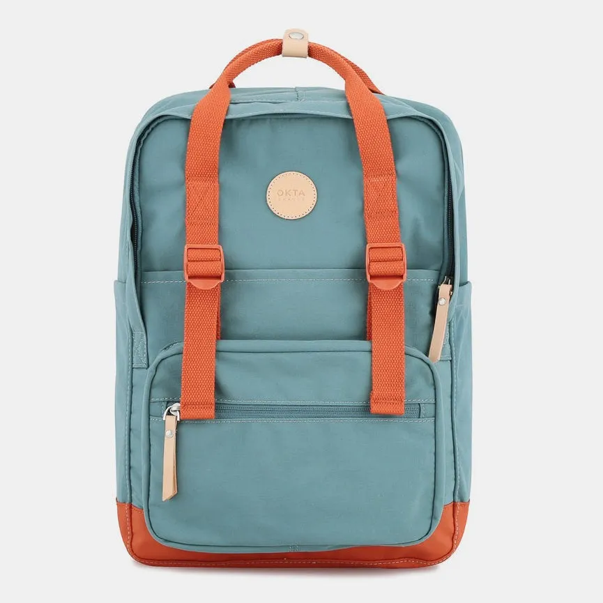 Waterproof Canvas Backpack Bag with Side Pockets
