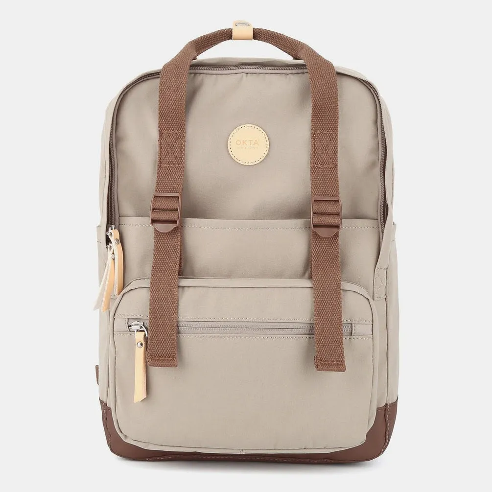 Waterproof Canvas Backpack Bag with Side Pockets