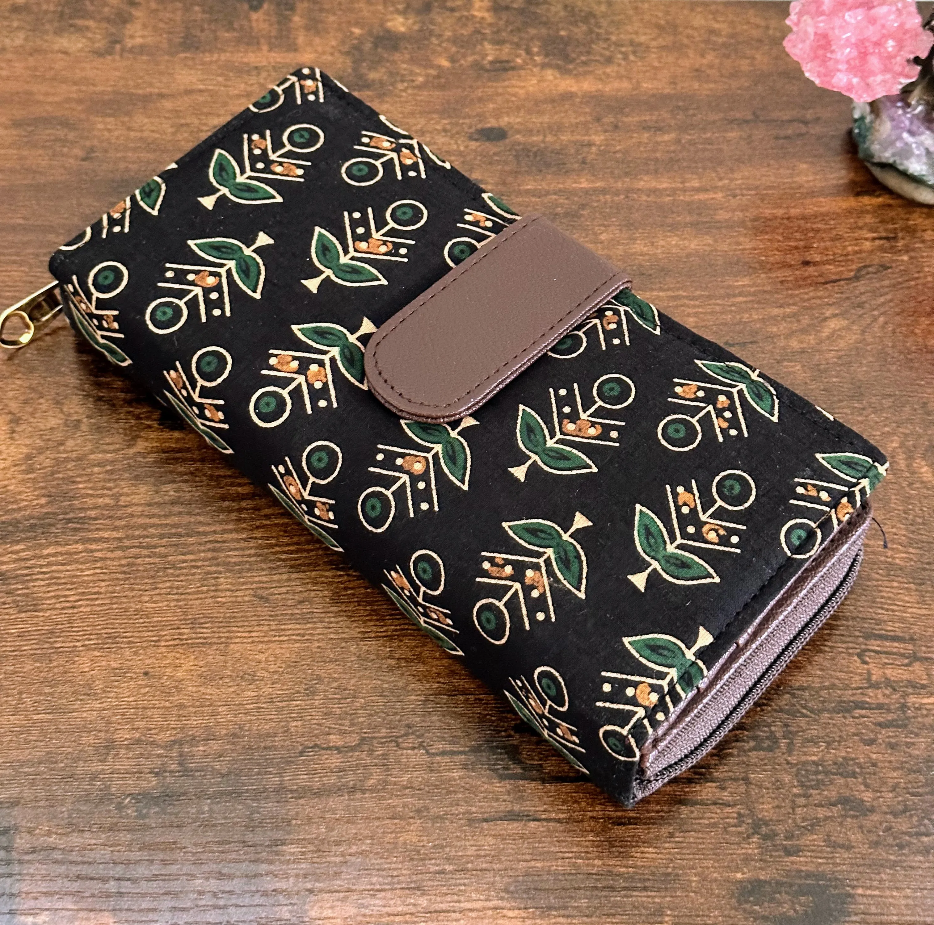 Women Ikat Clutch Wallet